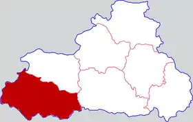 Localisation de Zhèn'ān Xiàn