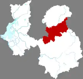Localisation de Dexin shi