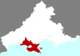 Localisation de Chéng Qū