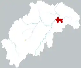 Localisation de Dàxiáng Qū