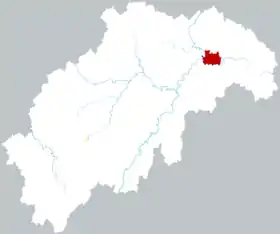 Localisation de Shuāngqīng qū