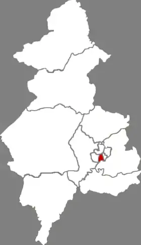 Localisation de Hépíng Qū