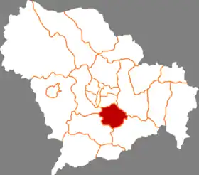 Localisation de District de Luancheng