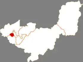 Localisation de Jiānshān Qū