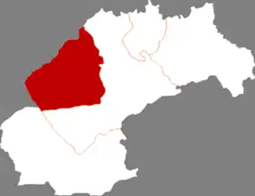 Localisation de Qián'ān Xiàn