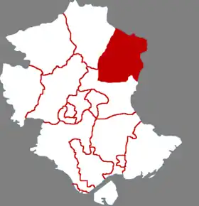 Localisation de Qiān'ān