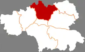 Localisation de Qín'ān Xiàn