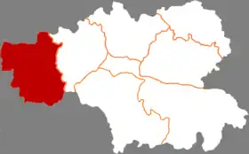Localisation de Wǔshān Xiàn