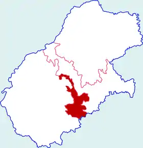 Localisation de Wángyì Qū