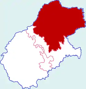 Localisation de Yíjūn Xiàn