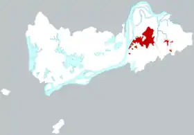 Localisation de Tóngguān Qū