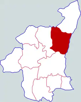 Localisation de Héyáng Xiàn