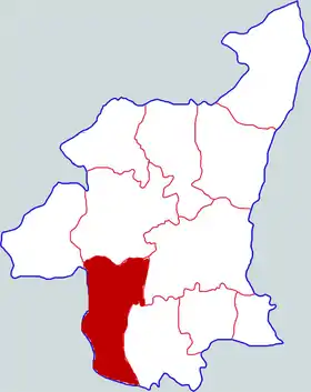 Localisation de Línwèi Qū
