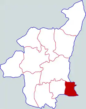 Localisation de Tóngguān Xiàn