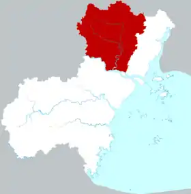 Localisation de Yǒngjiā Xiàn