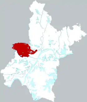 Localisation de Dōngxīhú Qū