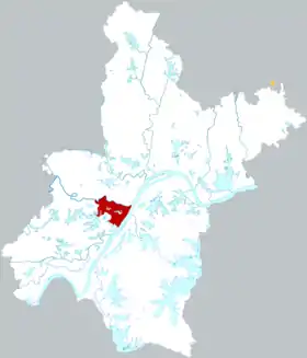 Localisation de Hànyáng qū