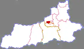 Localisation de Liánhú Qū