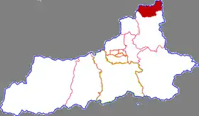 Localisation de Yánliáng Qū