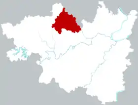 Localisation de Sháoshān