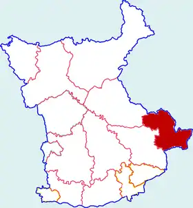 Localisation de Sānyuán Xiàn