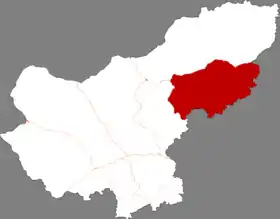 Localisation de Xīwūzhūmùqìn Qí