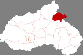 Localisation de Xīnhé Xiàn