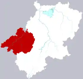 Localisation de Jīng Xiàn