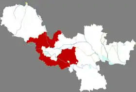 Localisation de Tóngshān Xiàn