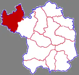 Localisation de Wúqǐ Xiàn