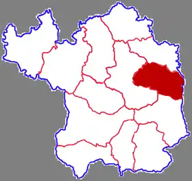 Localisation de Yáncháng Xiàn