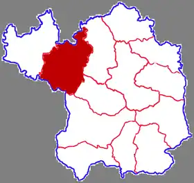 Localisation de Zhìdān Xiàn