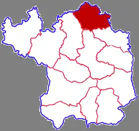 Localisation de Zǐcháng Xiàn