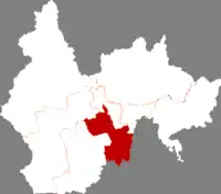 Localisation de Lóngjǐng