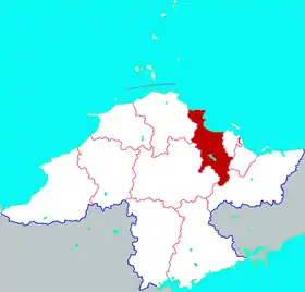 Localisation de Fúshān Qū