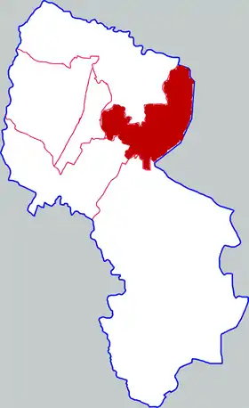 Localisation de Xīngqìng Qū