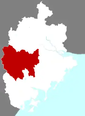 Localisation de Pínghé Xiàn