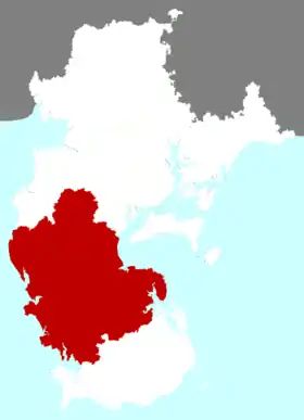 Localisation de Léizhōu
