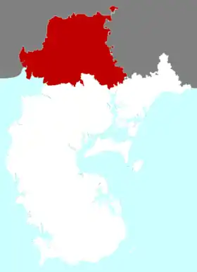 Localisation de Liánjiāng