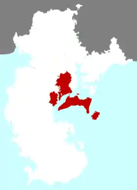 Localisation de Mázhāng Qū
