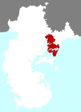 Localisation de Pōtóu Qū
