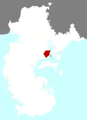 Localisation de Xiáshān Qū