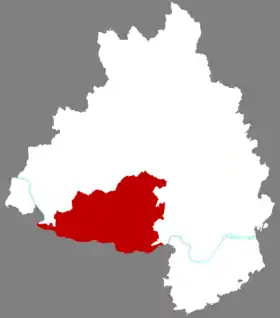 Localisation de Déqìng Xiàn