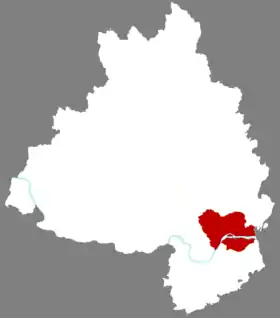 Localisation de Dǐnghú Qū