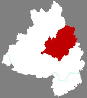 Localisation de Guǎngníng Xiàn