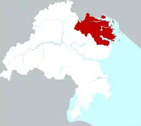 Localisation de Sānmén Xiàn