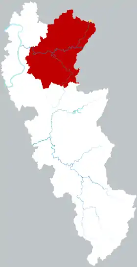 Localisation de Liling shi