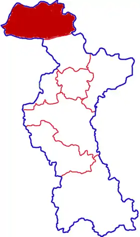 Localisation de Gāoqīng Xiàn