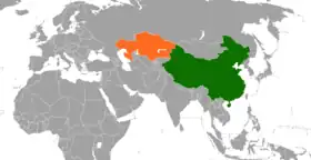Kazakhstan et Chine