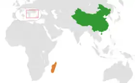 Chine et Madagascar